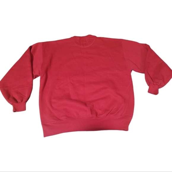 Vintage 90s Wisconsin Badgers Sweatshirt Size Large Embroidered USA Player B28 - Picture 2 of 7